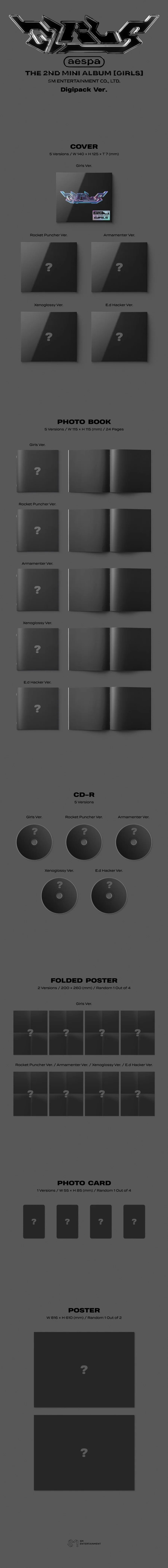 AESPA - Girls (Digipack ver.)