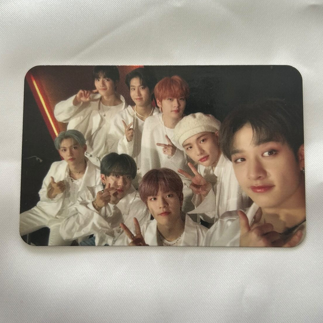 Stray Kids Mwave Group Pc Meet & Greet photocard