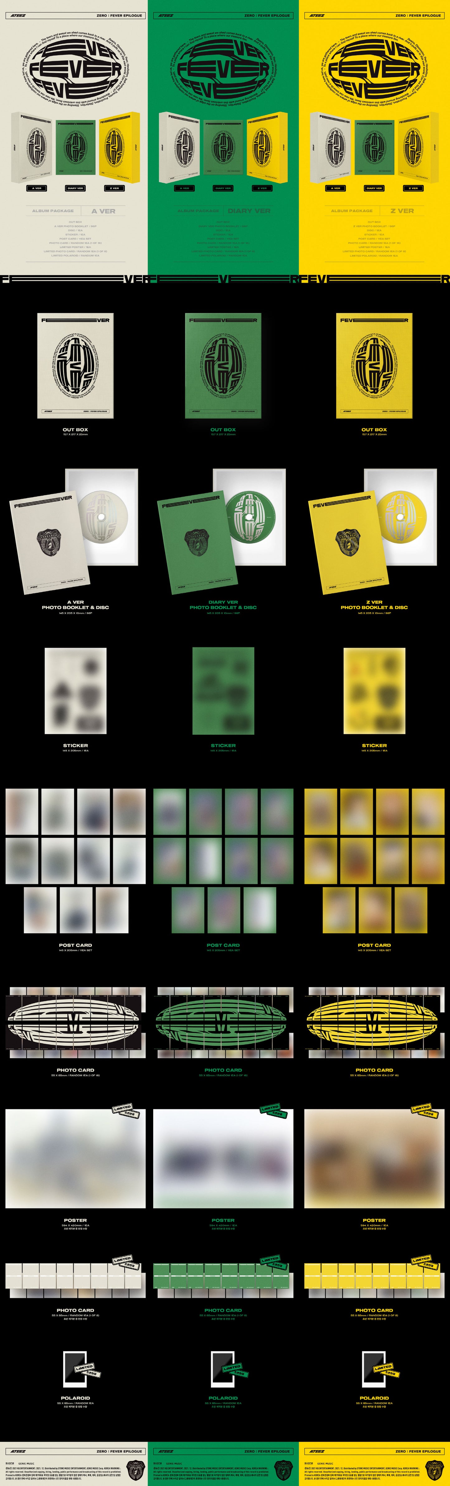 Ateez - Zero: Fever Epilogue Album