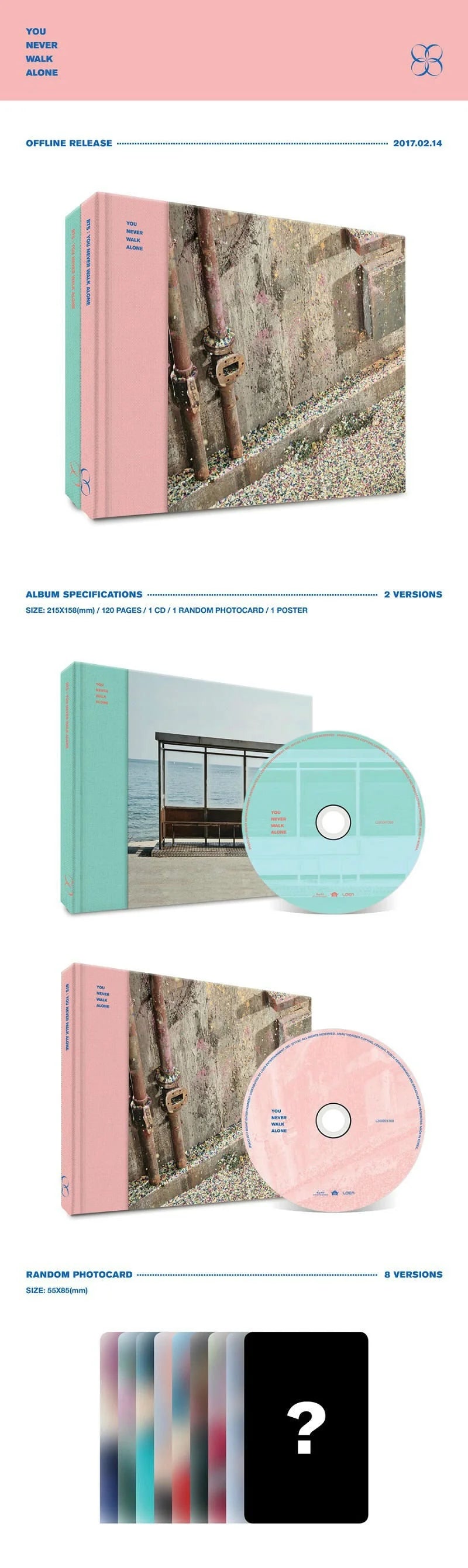 BTS - You Never Walk Alone Album