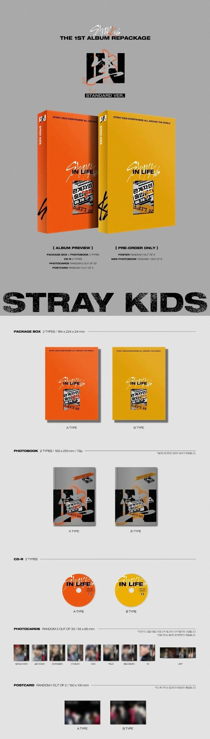 Stray Kids In Life Album