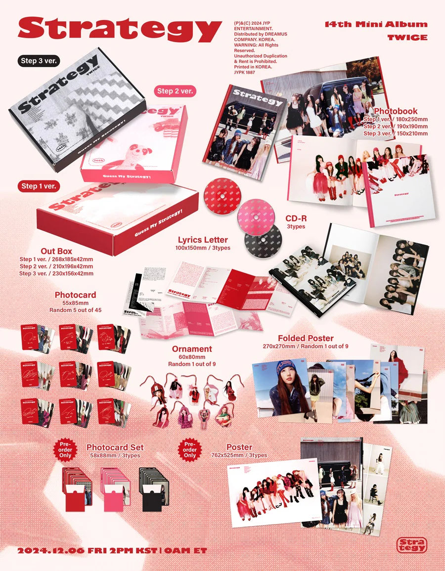 Twice - Strategy Album Standard Version