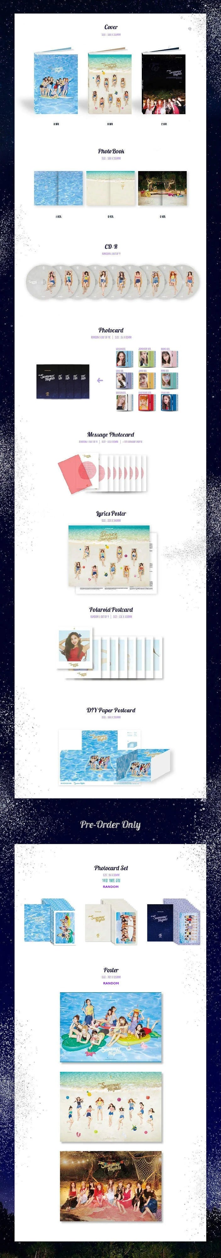 Twice - Summer Nights album
