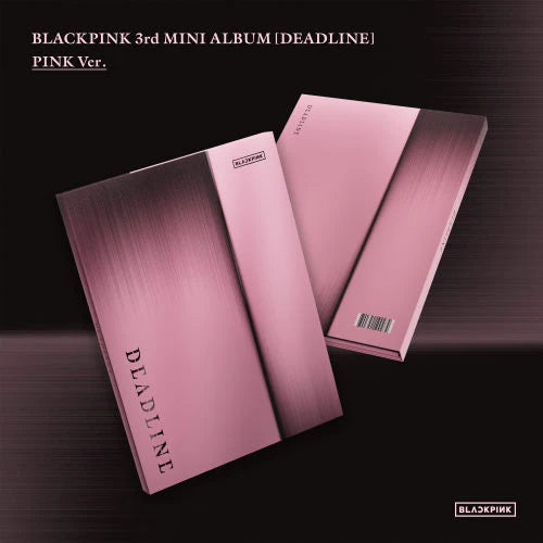 (PRE ORDER/WEVERSE SHOP) BLACKPINK - DEADLINE Album [Pink Version]