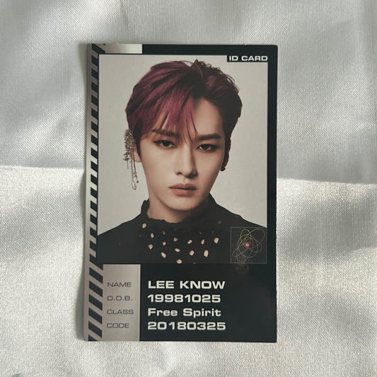 Lee Know Oddinary ID Photocards