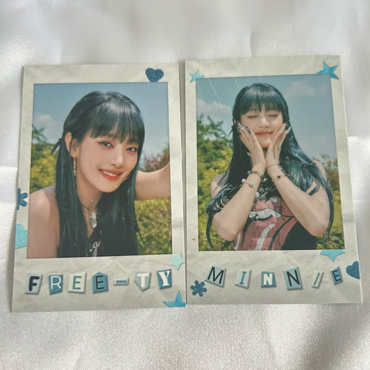 IDLE - I Am Free-ty Minnie Polaroid set