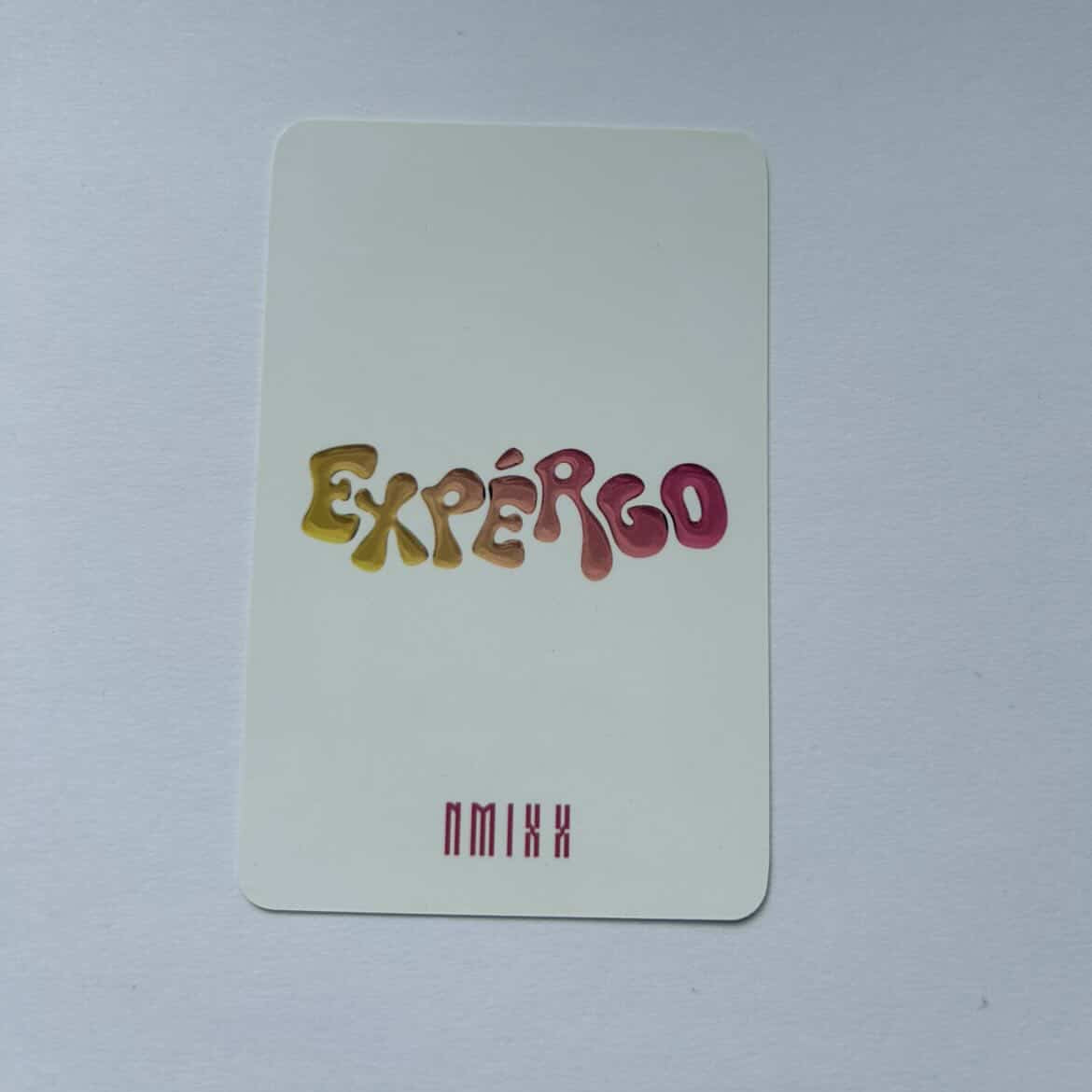 Nmixx Expergo Ktown4u Kyujin POB