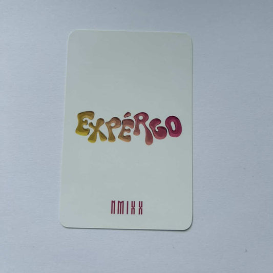 Nmixx Expergo Ktown4u Kyujin POB