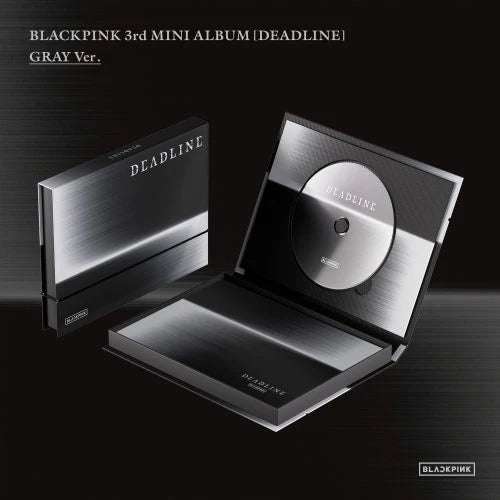 (PRE ORDER/DEAR MY MUSE) BLACKPINK - DEADLINE Album [Gray Version]