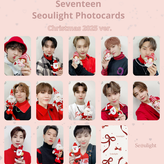 [PREORDER] Ateez SEOULIGHT PHOTOCARDS (christmas ver)