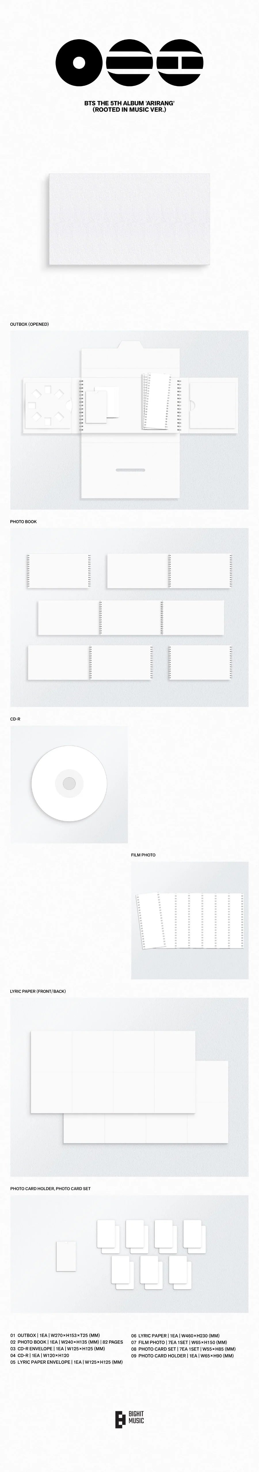 (PRE ORDER/SOUNDWAVE) BTS - ARIRANG Album [Standard Version]