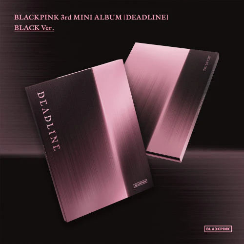 (PRE ORDER/WITHMUU) BLACKPINK - DEADLINE Album [Black Version]