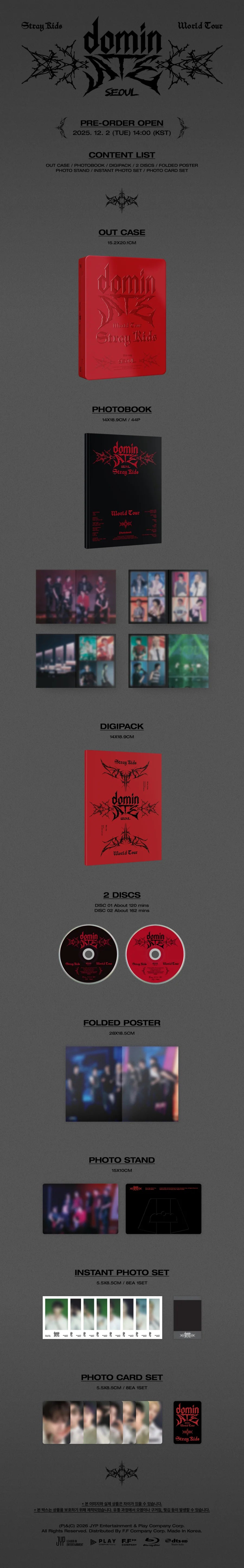 Stray Kids - World Tour 'dominATE SEOUL' Blu-ray