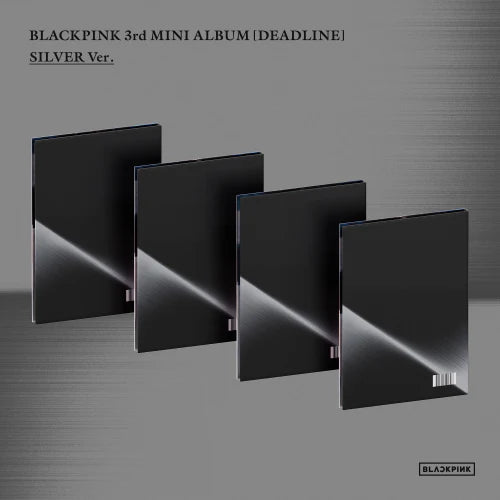 (PRE ORDER/KTOWN4U) BLACKPINK - DEADLINE Album [Silver Version]