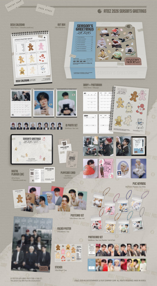 [PREORDER] ATEEZ - 2026 SEASON'S GREETINGS