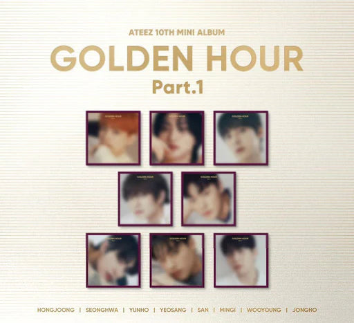 ATEEZ - GOLDEN HOUR PART.1 (Digipack ver.)