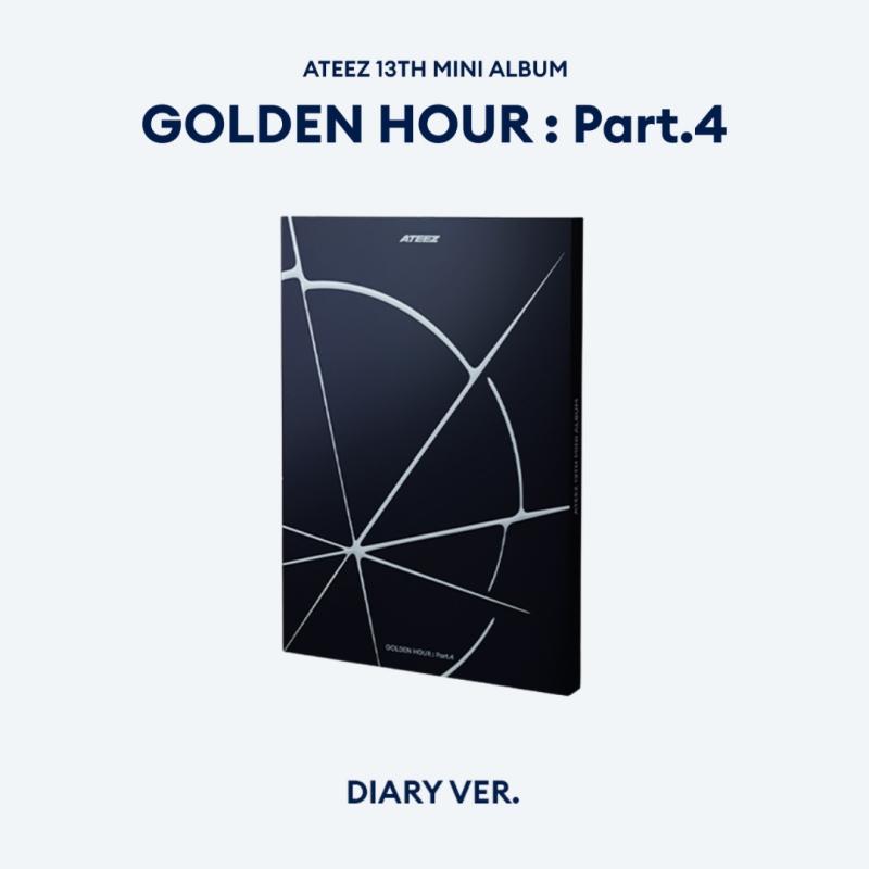 [PREORDER/SOUNDWAVE] ATEEZ - GOLDEN HOUR : Part.4