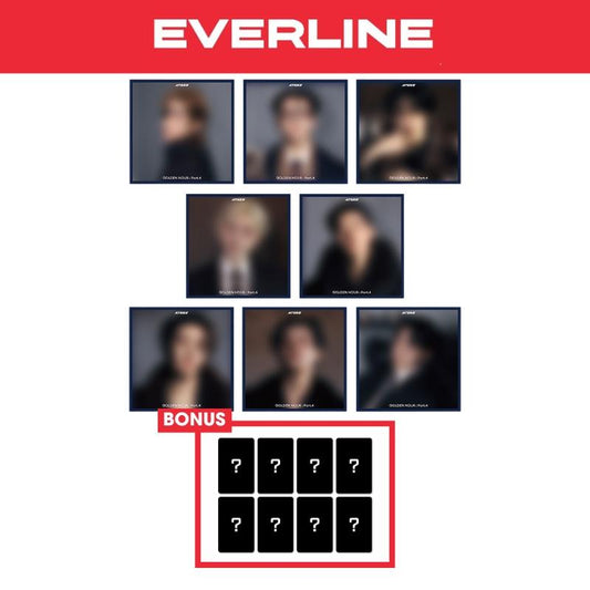 [PREORDER/EVERLINE] ATEEZ - GOLDEN HOUR : Part.4 digipack ver.