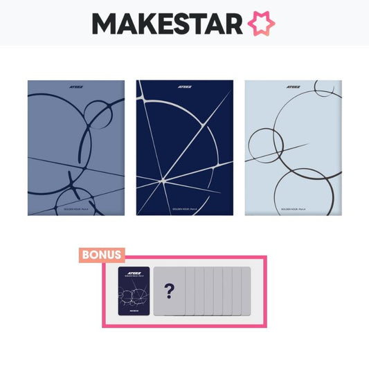 [PREORDER/MAKESTAR] ATEEZ - GOLDEN HOUR : Part.4