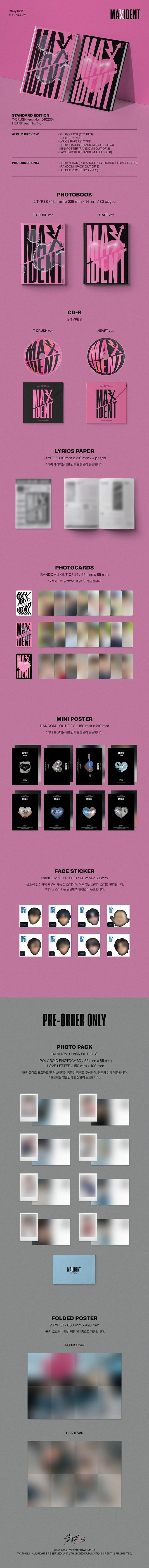 STRAY KIDS - MAXIDENT (Standard Ver.)