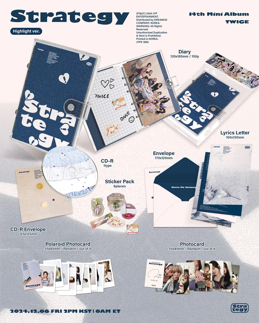 Twice - Strategy Album Highlight Version
