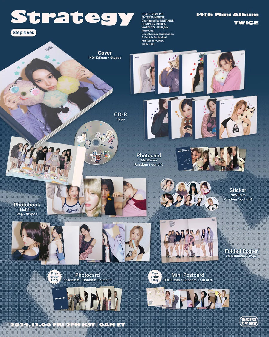 Twice - Strategy Digipack Album Member Version