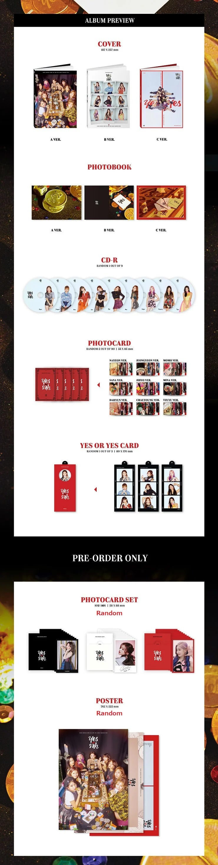 TWICE - YES or YES album